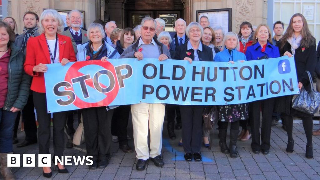 Old Hutton Gas Plant Plan Rejected By Councillors For Second Time Bbc