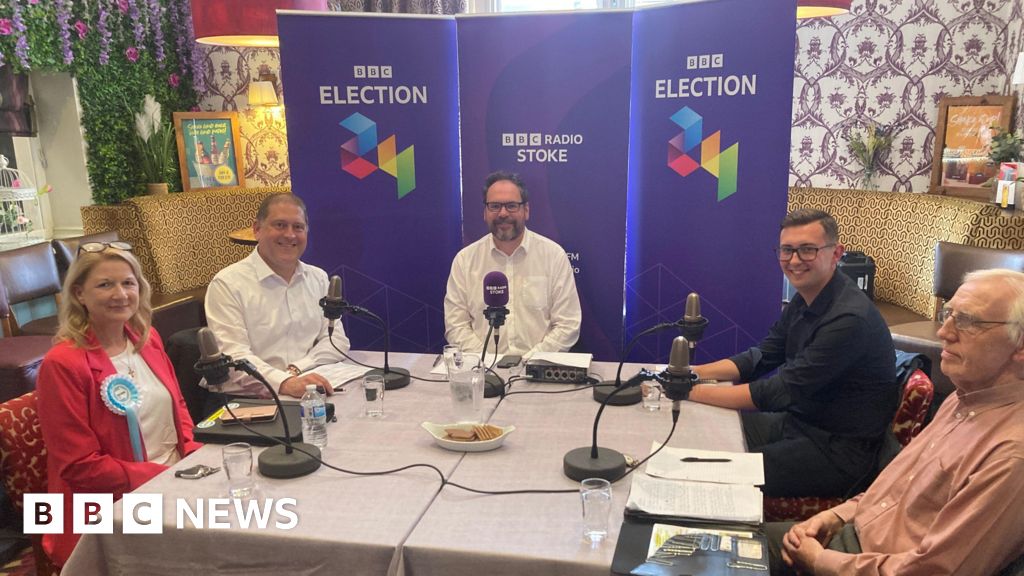 Crewe and Nantwich MP candidates disagree on HS2 scrapping BBC News