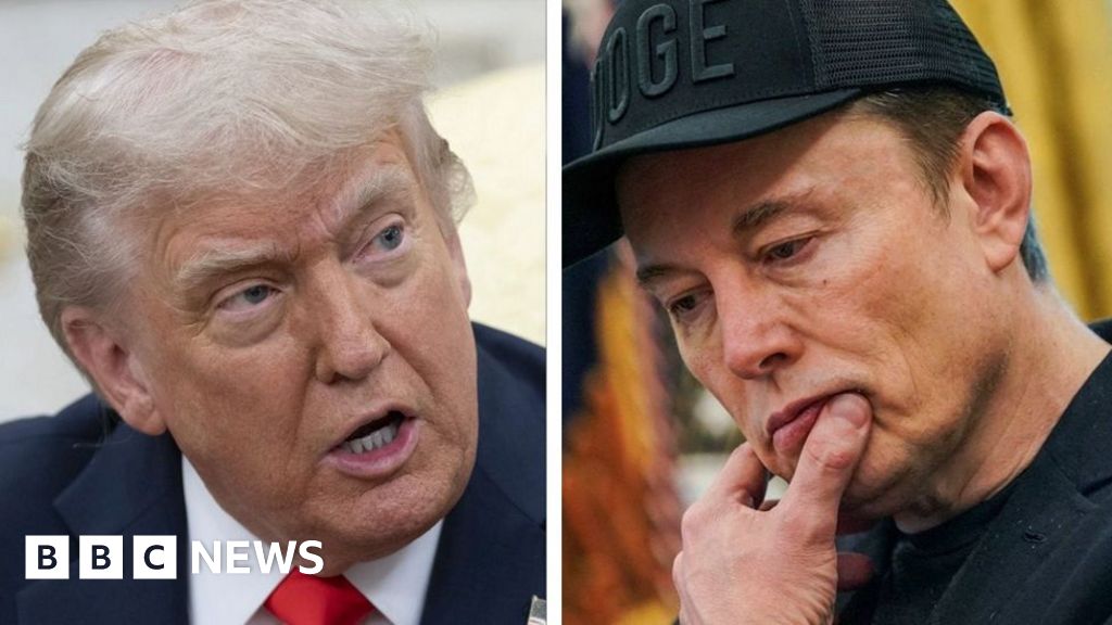 Trump and Musk trade insults as row explodes in public view