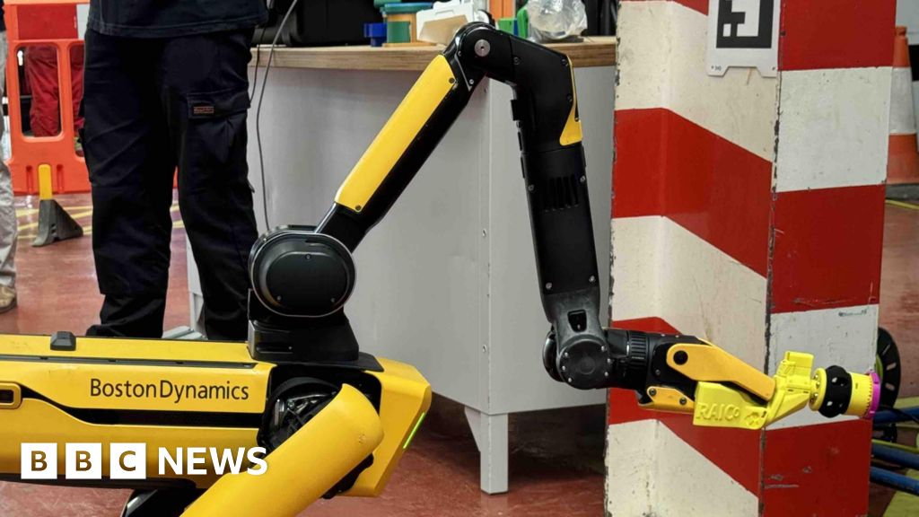 Sellafield trials four-legged robot to swab for nuclear radiation