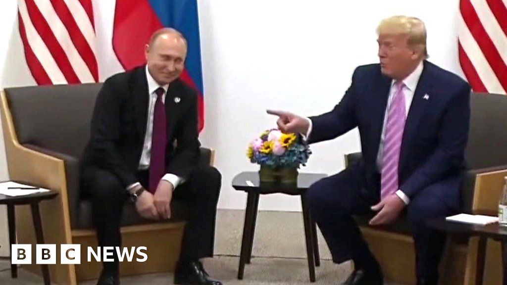 Donald Trumps Joking Reprimand To Putin Dont Meddle In The 2020 Election 9018