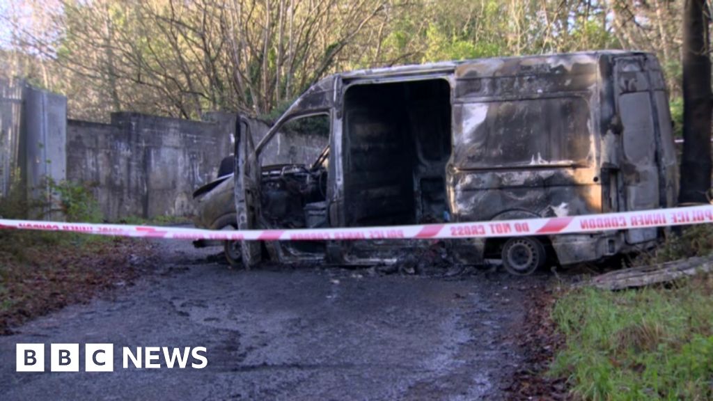 Carrickfergus Van driver injured in hijacking BBC News