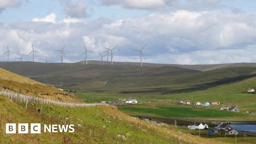 Shetland Plans For UK's Biggest Onshore Wind Farm To Proceed - BBC News