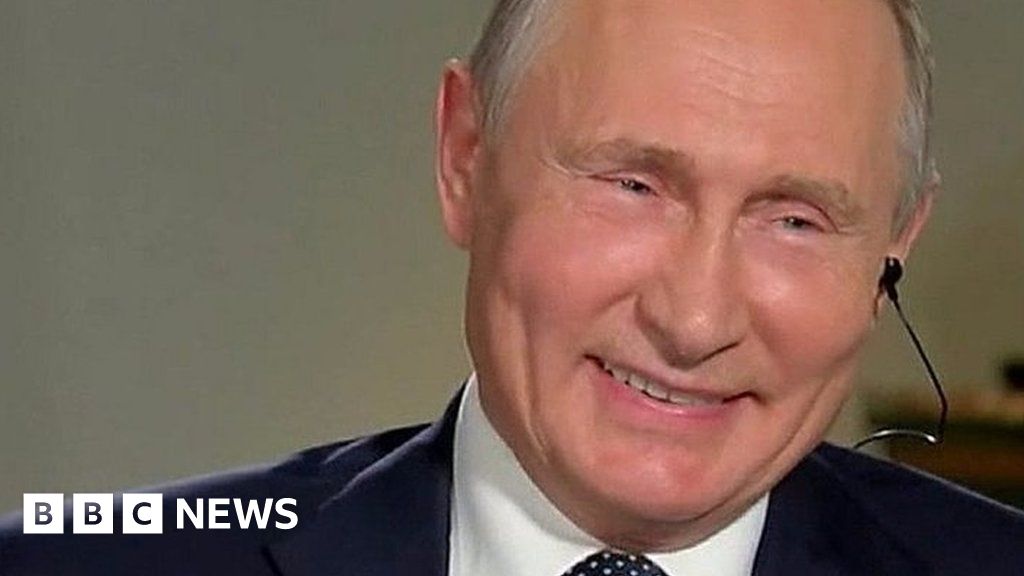 Putin Laughs Off Mueller Indictment In Fox News Interview Bbc News