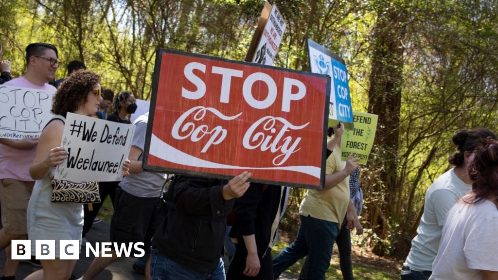 Atlanta ‘Cop City’: Dozens face racketeering charges for protests