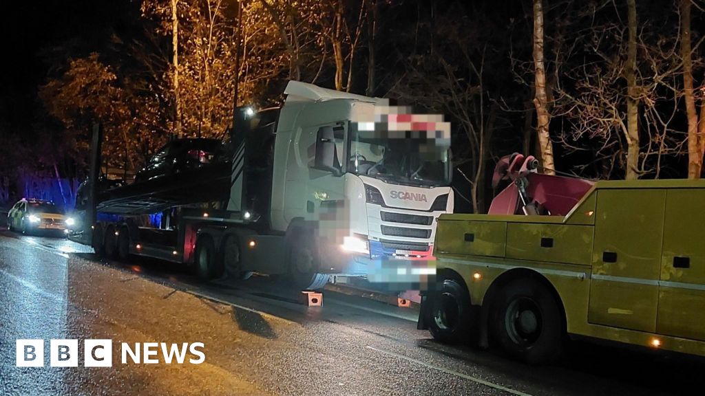 Lorry Driver Arrested After Ambulance Crash