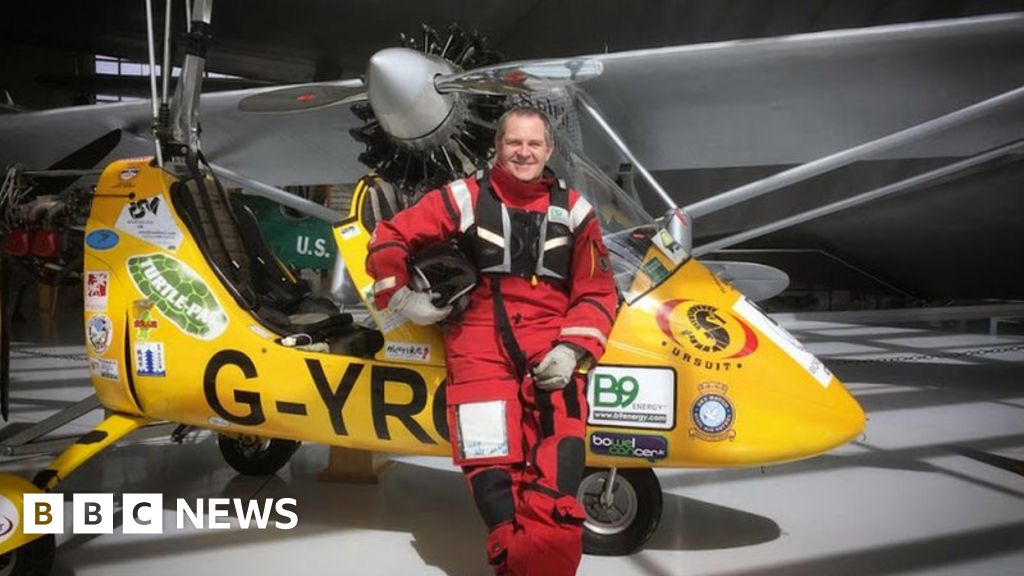NI gyrocopter pilot to fly from US to Scotland BBC News