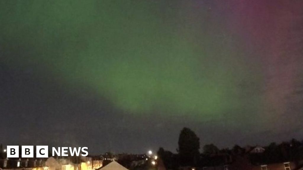 Watch: Northern Lights captured glowing over Europe