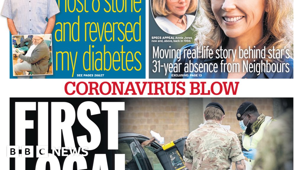 The Papers: 'First local lockdown' and Johnson's 'New Deal'