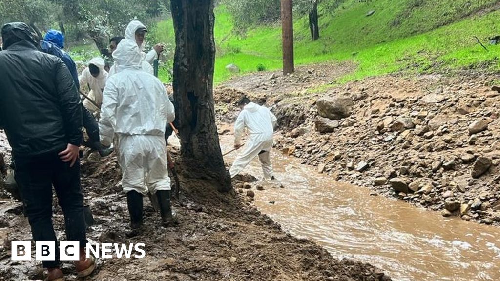 California battles deadly storms with millions under flood watch – BBC