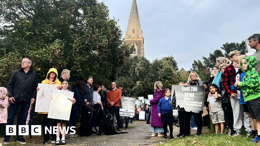 Silent protest at 170-year-old Birch church to stop demolition 