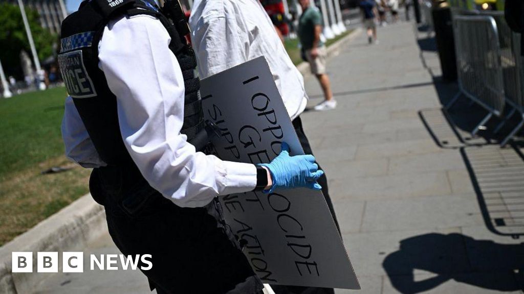 Police arrest 13 people at Palestine Action protest in Norwich