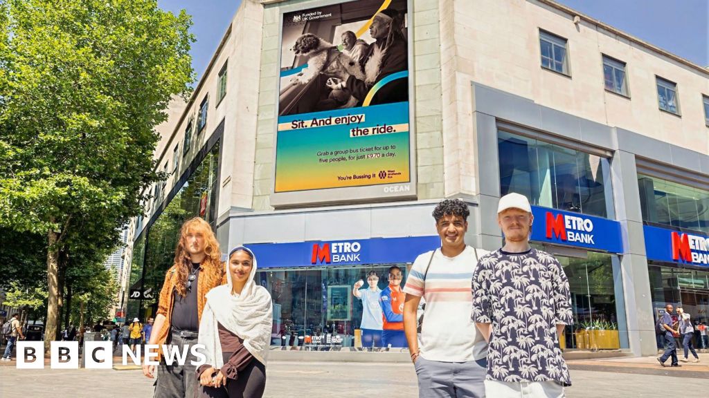 bbc.co.uk - Richard Price - Students' photos used for West Midlands bus ad campaign