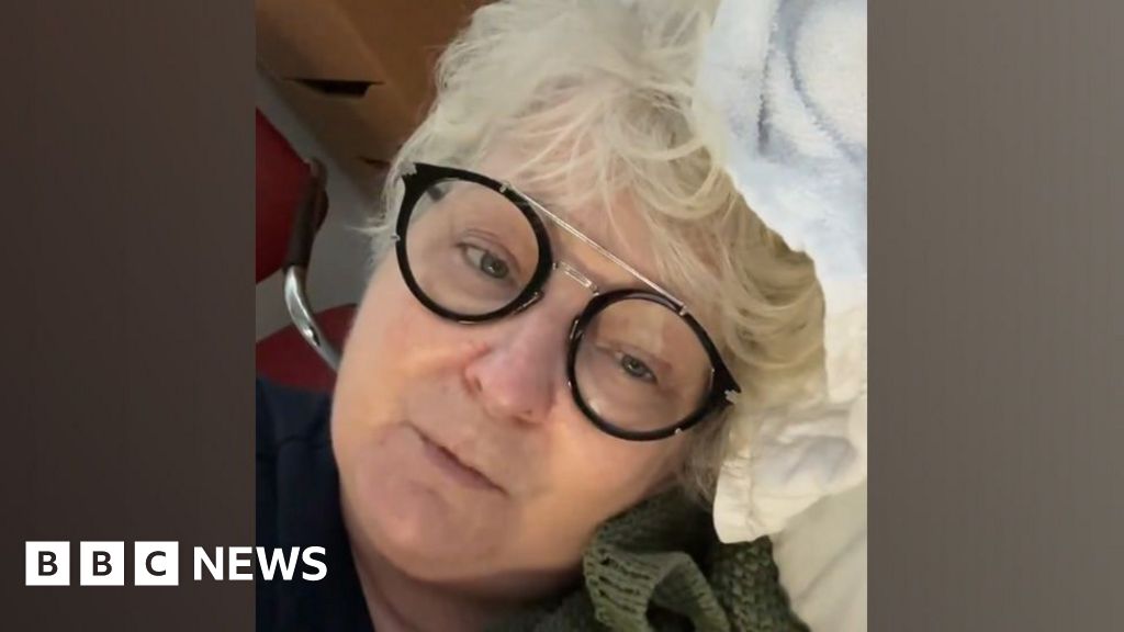 Comedian Janey Godley cancels tour from hospital bed