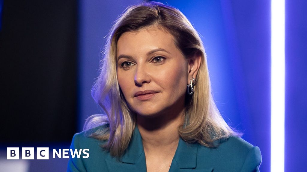 My son misses his father, Ukraine first lady tells BBC