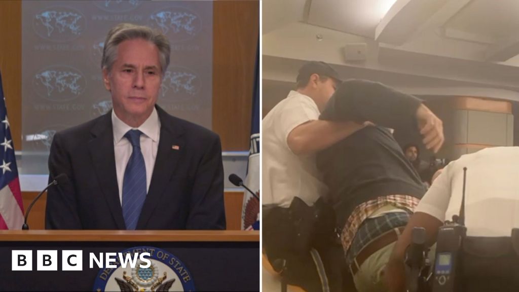 Breaking: Reporter Ejected from Blinken's Press Briefing in Chaotic Scene