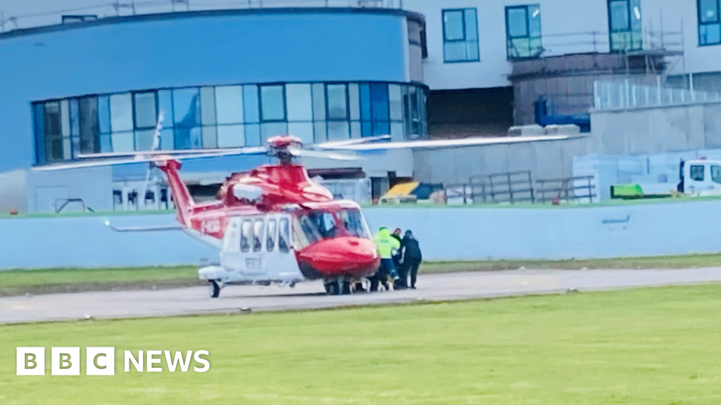 Man Airlifted To Hospital After Getting Into Difficulty In Water