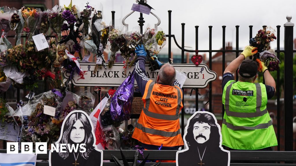Birmingham Council Removes Thousands of Ozzy Osbourne Tributes for Family