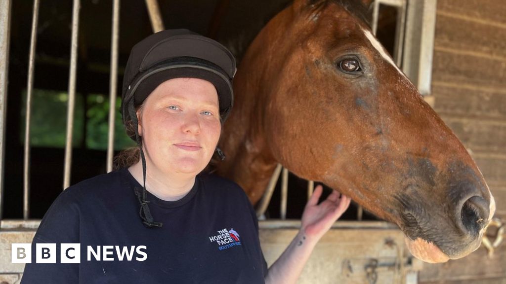 Horse ‘saved my life’ after mental health struggle – BBC News