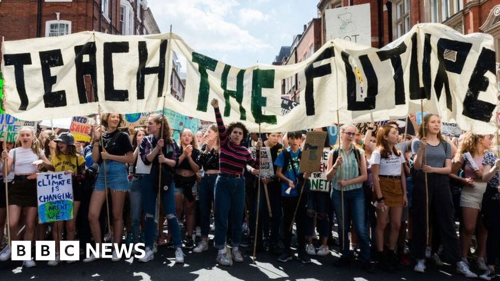 Climate change: Schools failing us, say pupils