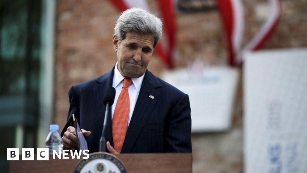 Iran nuclear: US 'will not be rushed over deal' - Kerry - BBC News