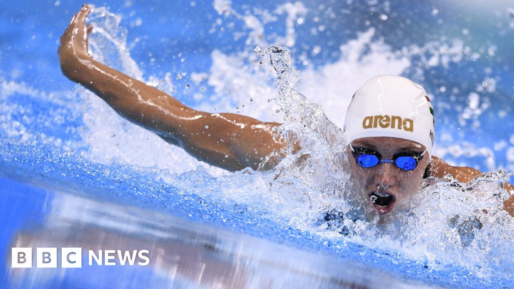 Why do swimmers break more records than runners? BBC News