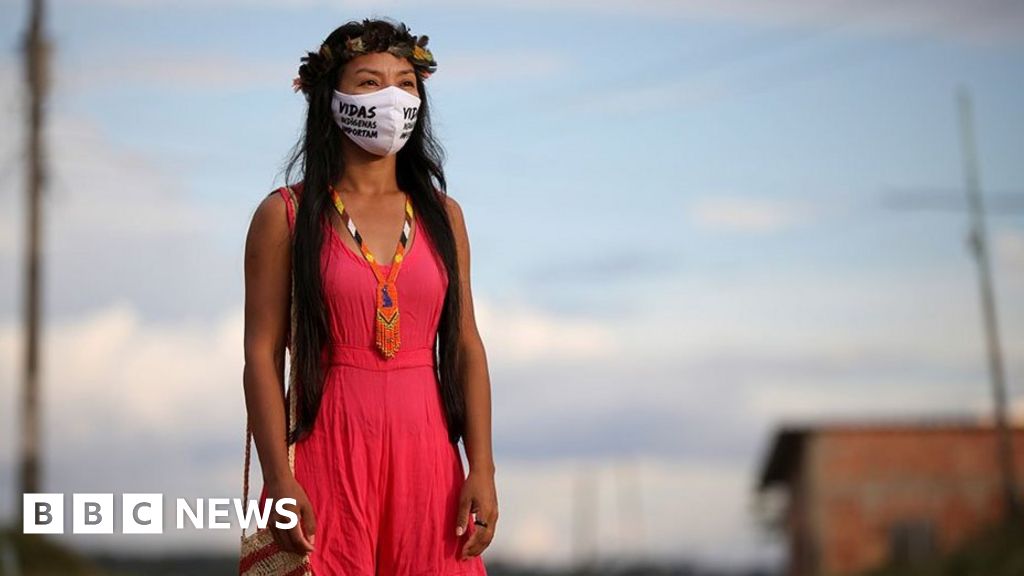 In pictures: Indigenous nurse on frontline in virus fight - BBC News