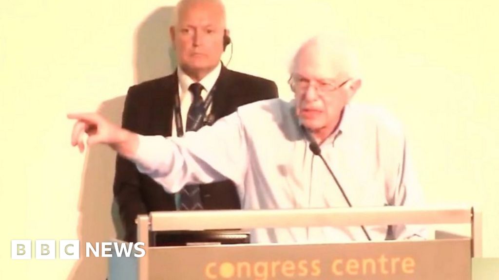 RMT crowds cheer Bernie Sanders at rail rally