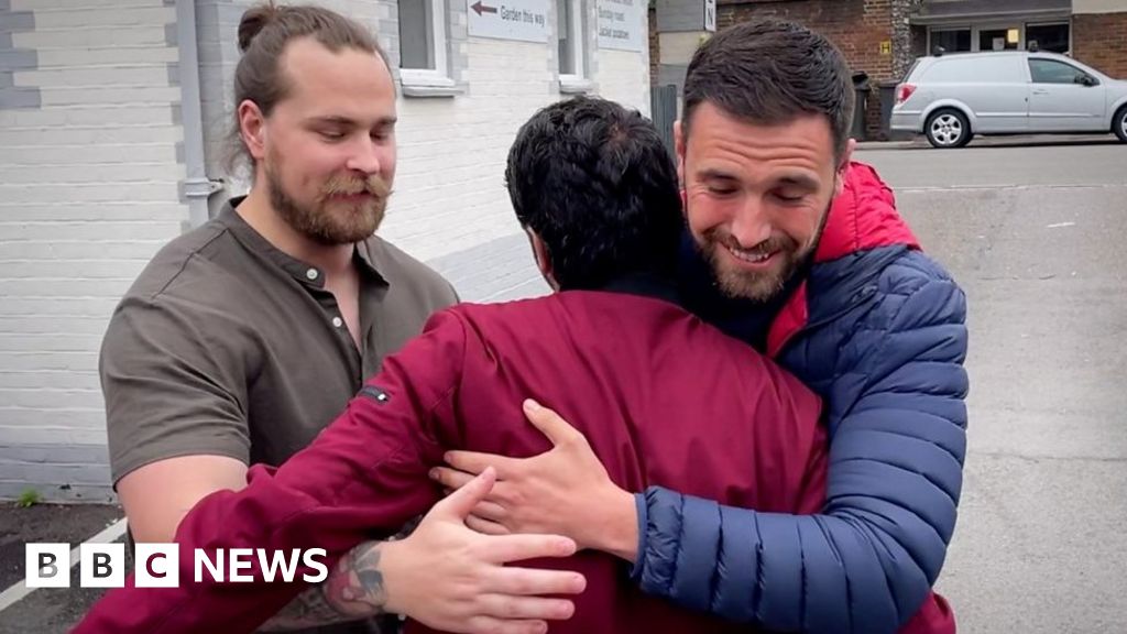 Soldiers reunited with ‘left behind’ Afghan interpreter