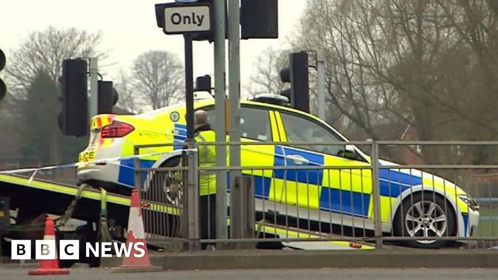 Man Dies In Police Chase Hit And Run In Birmingham Bbc News 