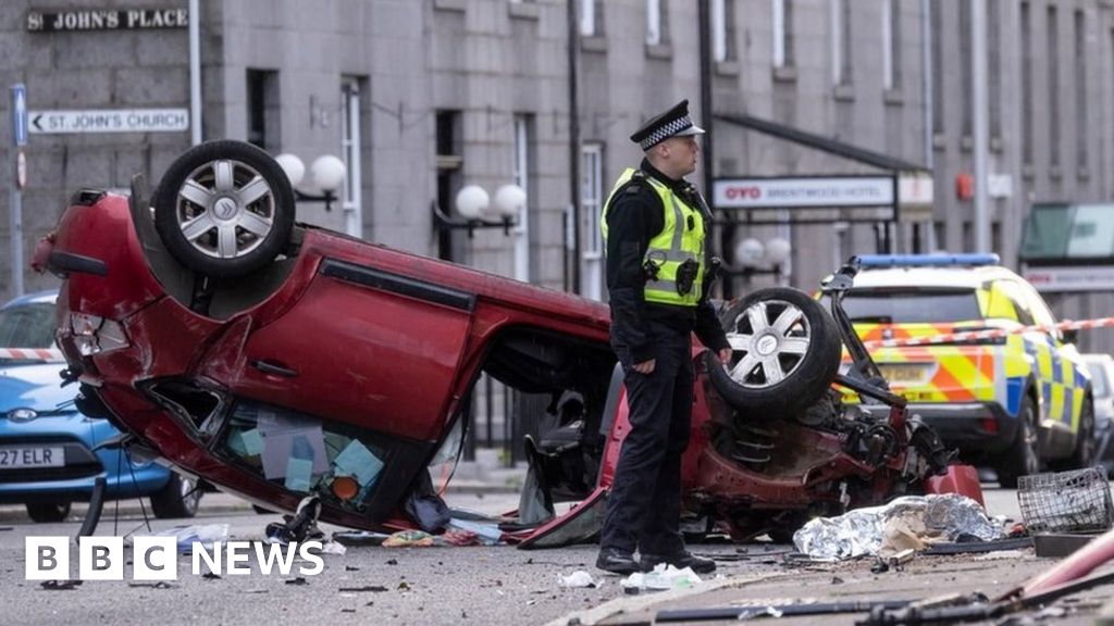 Man Faces Attempted Murder Charge After Aberdeen Crash - BBC News