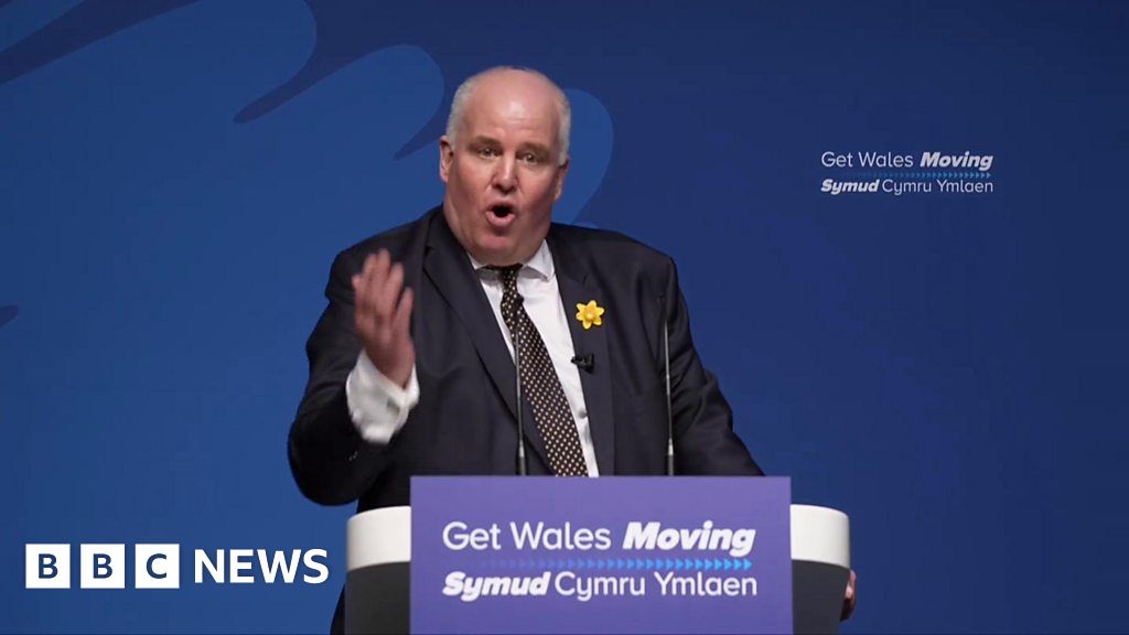 Watch Conservative Senedd Leader Conference Speech - BBC News