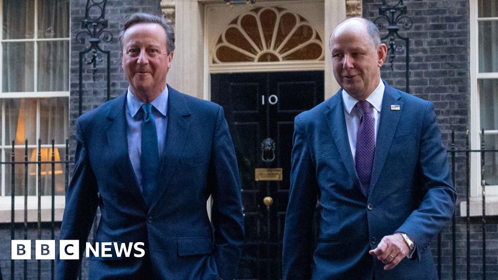 Former UK Prime Minister David Cameron to head Foreign Office