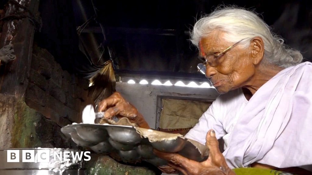 Indian Grannys One Rupee Breakfast Wins Hearts Bbc News 