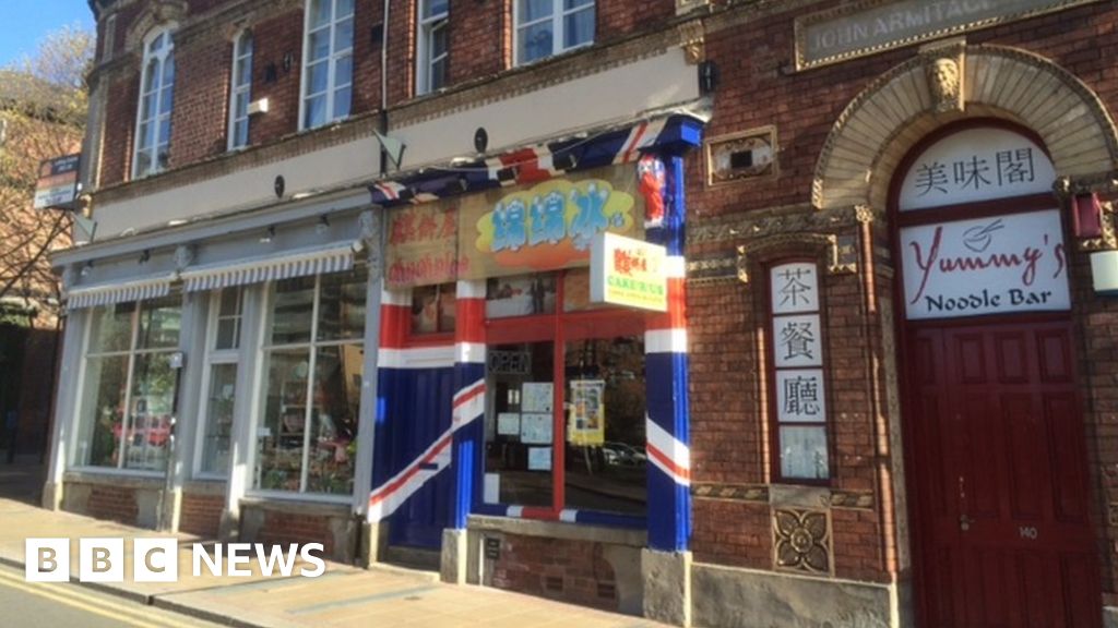 Legal Row Over Sheffield Shop S Garish Union Flag Paintwork