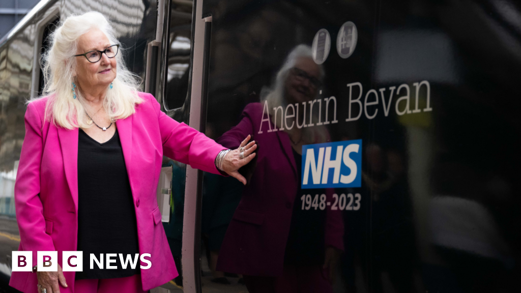NHS at 75: New Aneurin Bevan train unveiled for anniversary