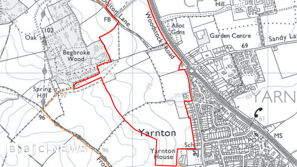 Council rejects plans for 540 homes in Yarnton over flood risks BBC News