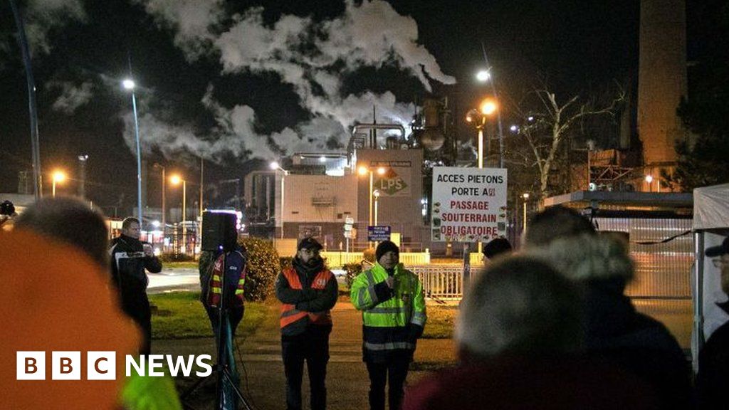 Protestas de pensiones en Francia: las entregas de combustible bloqueadas por los huelguistas