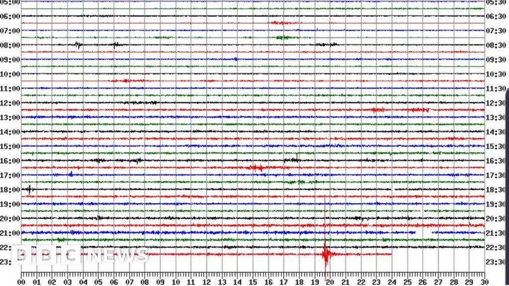 Homes shaken by earthquake in Somerset