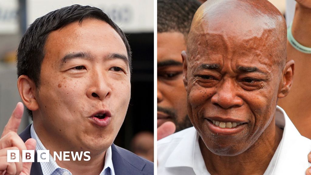 New York mayoral election: Yang out as ex-police officer leads primary