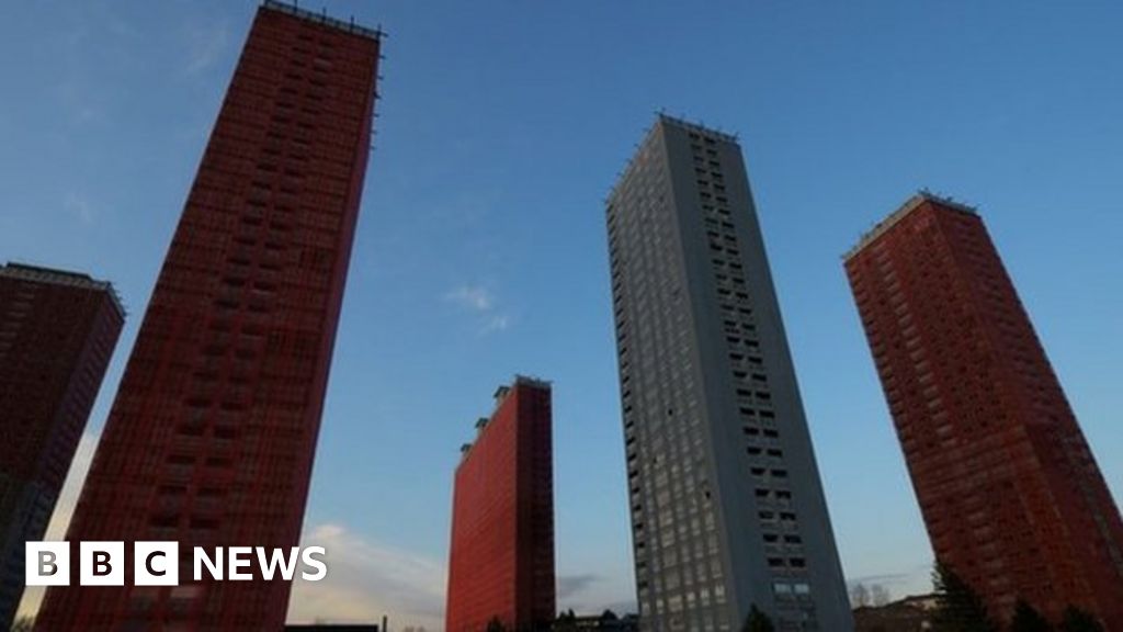 Glasgow s Red Road flats to be demolished later this year BBC News