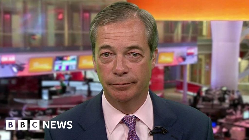 Farage Brexit Party May Stand At General Election Bbc News 6860