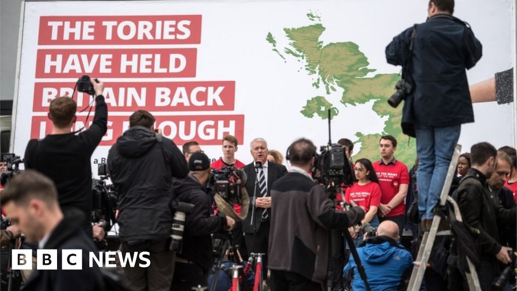 General election 2017: Fingers pointed over manifesto leak - BBC News