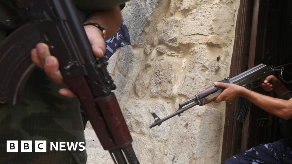 Palestinian suspect in police killings 'beaten to death' - BBC News