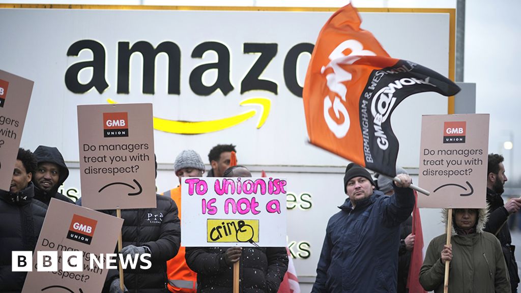 GMB union accuses Amazon UK of ‘dirty tricks’ in recognition battle