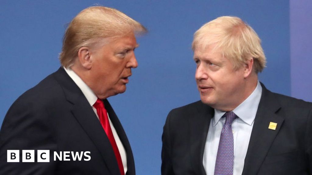 Boris Johnson: Former PM meets Donald Trump to discuss Ukraine