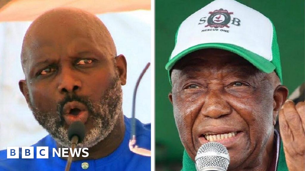 Liberia election results: George Weah and Joseph Boakai face run-off vote