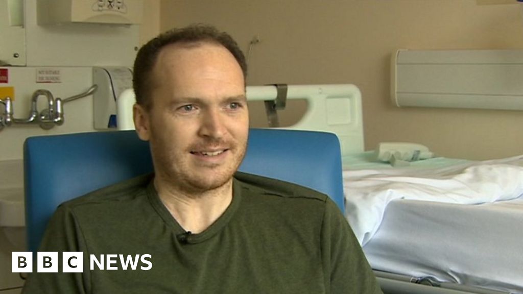 Bowel Cancer Sam Gould Filmed Message From Hospital Bed Bbc News