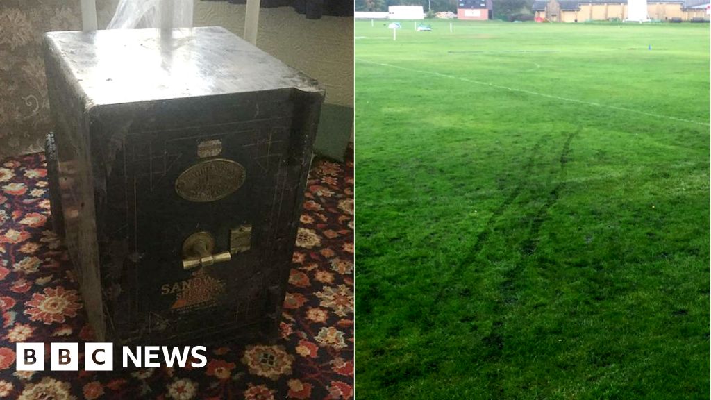 Safe stolen from Blackburn cricket club 'only held ball' BBC News