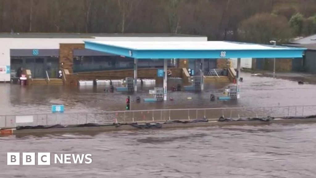 Parts Of Yorkshire Affected By Flooding After Storm Ciara Bbc News 